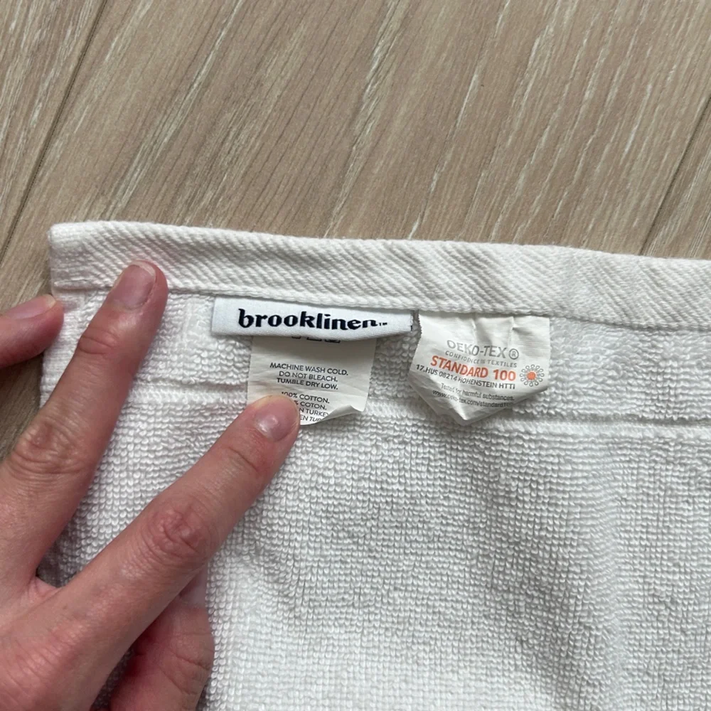 NWOT Brooklinen Plush Turkish Cotton Washcloth - 1 piece